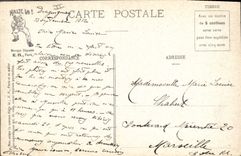 CPA Militaria Nos sonneries La visite 