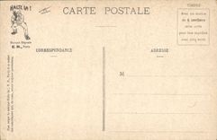 CPA Militaria Gare la secousse 