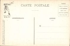 CPA Militaria Le train de 10h3