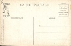 CPA Militaria L'appel du soir 