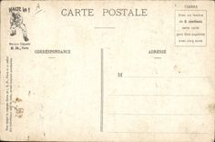 VINTAGE POSTCARD Militaria Great furbishing before going has ground