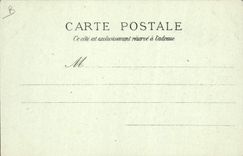 CPA Folklore Hautes Pyrenees Costumes du pays Ane Mule