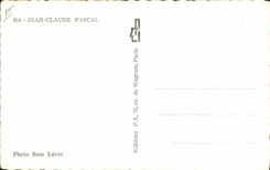 MODERN CARD Cinema Jean-Claude Pascal