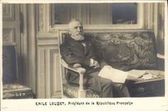 CPA Emile Loubet President de la Republique 