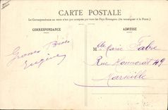 Lugar de nacimiento de Fallieres Mezin de la mariposa de la POSTAL de la VENDIMIA del presidente