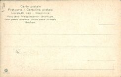 VINTAGE POSTCARD France Italy Loubet Italy