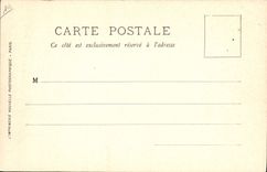 VINTAGE POSTCARD MM the King of Italy and the queen has Paris 1903 With the review the State major