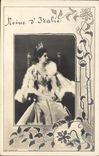 CPA Reine d'Italie