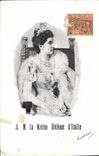 CPA SM la Reine Helene d'Italie