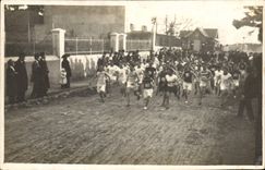 CARTE PHOTO Athletisme Course a pieds 