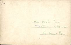 Real photo Athletics Throw of weight