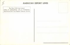 CPA Bateau American Export lines Independance 
