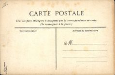 VINTAGE POSTCARD Boat Brittany