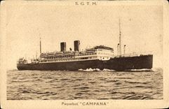 CPA Bateau SGTM Paquebot Campana 