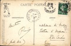 CPA Militaria L'appel a la corvee de puces