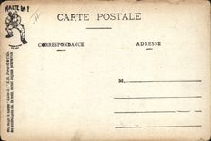 VINTAGE POSTCARD Militaria With the kitchen