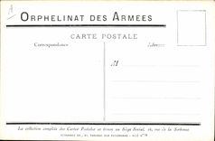 CPA Militaria Journee de l'orphelinat des Armees 20 juin 1915