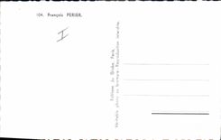 CPM Cinema Francois Perier 