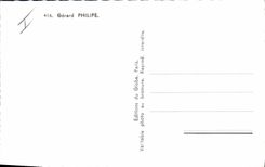 CPM Cinema Gerard Philipe 