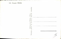 CPM Cinema Francois Perier 