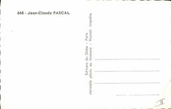 CPM Cinema Jean-Claude Pascal 