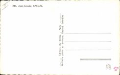 CPM Cinema Jean-Claude Pascal 