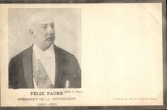 CPA Felix Faure President de la Republique