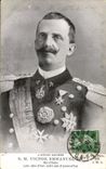 CPA SM Victor Emmanuel III Roi d'Italie