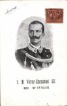 CPA SM Victor Emmanuel III Roi d'Italie