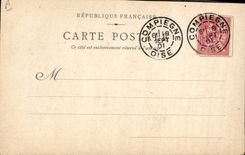 VINTAGE POSTCARD Nicolas II Russia Russia Loubet Alexandre III Carnot