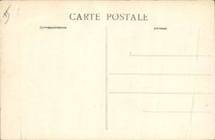 VINTAGE POSTCARD Teacher training school of Gymnastics and Joinville fencing the bridge Jump with the pole in height