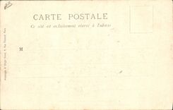 VINTAGE POSTCARD Teacher training school of Gymnastics and Joinville fencing the bridge Centers physical instruction Redoute of the Pheasantry