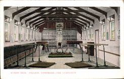 VINTAGE POSTCARD Gymnastic Marist Bros College Uitenhage The gymnasium