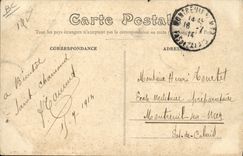 VINTAGE POSTCARD 40eme national festival of Gymnastics Poincare Rennes overall movements at the Champ de Mars