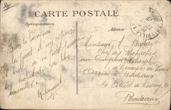 VINTAGE POSTCARD Teacher training school of Gymnastics and Joinville fencing the Redoute bridge of the Pheasantry