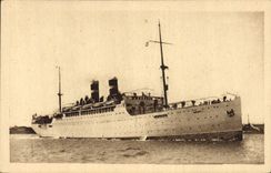 CPA Bateau Fabre Line SS Canada