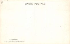 VINTAGE POSTCARD Boat Campana co. Gle of the Maritime transport