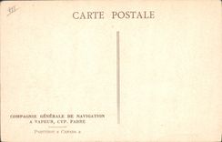 CPA Bateau Fabre Paquebot Canada