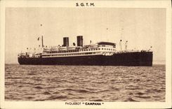 CPA Bateau SGM Paquebot Campana