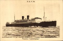 CPA Bateau SGTM Paquebot Campana