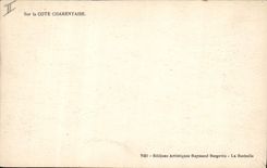 VINTAGE POSTCARD Fantasy Bathing suit Women On the Charente-native dimension