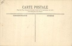 Insecto del Aix de la POSTAL de la VENDIMIA en Provence Corso todo en el aire