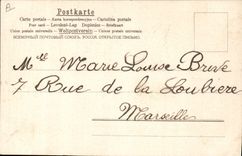 VINTAGE POSTCARD Frog Toad