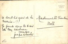 VINTAGE POSTCARD Frog Toad Marine Child