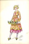 CPA Fantaisie Illustrateur De Juyne Femme