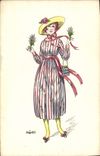 CPA Fantaisie Illustrateur De Juyne Femme