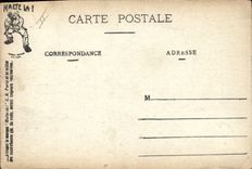 CPA Fantaisie Militaria une bonne farce 