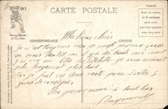 VINTAGE POSTCARD Militaria Fantasy In faction of guard of stable Horse Stables