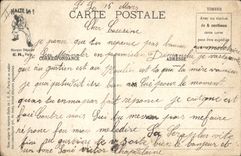 VINTAGE POSTCARD Militaria Fantasy the account juice of the class