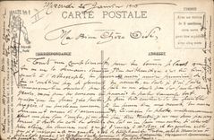 VINTAGE POSTCARD Fantasy Militaria Service in the countryside the research of the enemy Apples